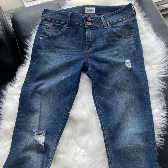 Hudson Jeans Size Size 28 Collins Skinny Medium Rise in Very Good Condition. - Picture 6 of 11